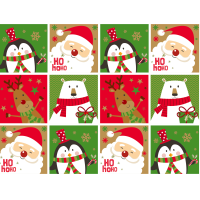 Sortiment Geschenkpapier Weihnachten Kinder 20...