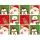 Sortiment Geschenkpapier Weihnachten Kinder 20 Röllchen 70cm x 5m á UVP 4,99 Bundle-UVP € 99,80