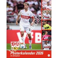 Kalender 2027 VfB Stuttgart Posterkalender 34 X 44