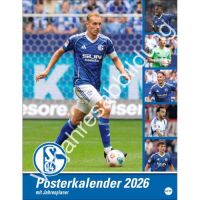 Kalender 2027 Schalke 04 Posterkalender 34 X 44