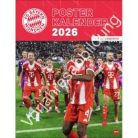 Kalender 2027 FC Bayern München Posterkalender 34 X 44