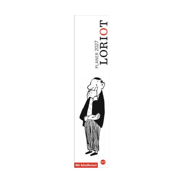 Kalender 2027 Loriot Planer 11 X 49