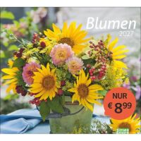 Kalender 2027 tm Blumen Bildkalender 30 X 27