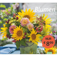 Kalender 2027 tm Blumen Bildkalender 30 X 27