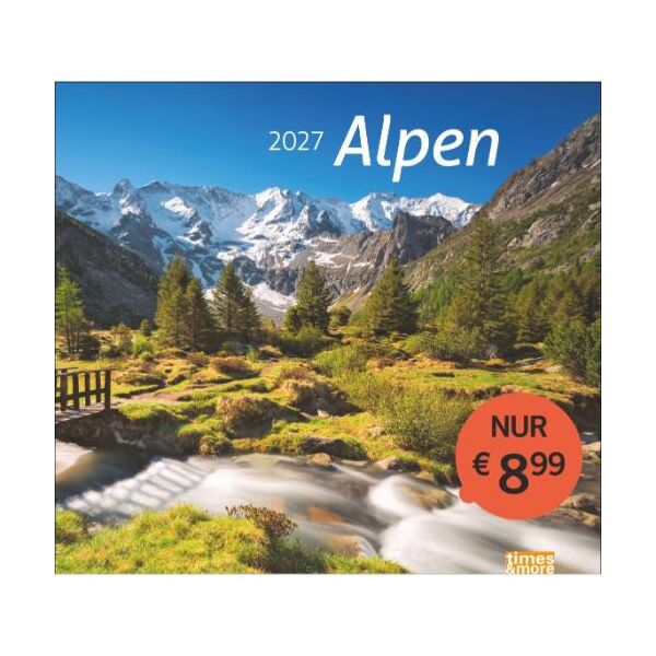 Kalender 2027 tm Alpen Bildkalender 30 X 27