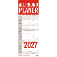 Kalender 2027 Allround-Familienplaner Vertical 24,5 X 69