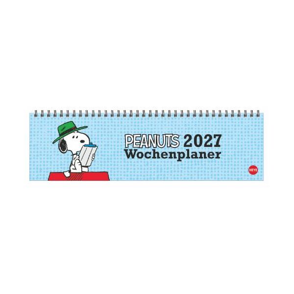 Kalender 2027 Peanuts Wochenquerplaner 32,5 X 9,3