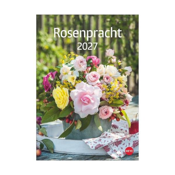 Kalender 2027 Rosenpracht 23,5 X 33,5