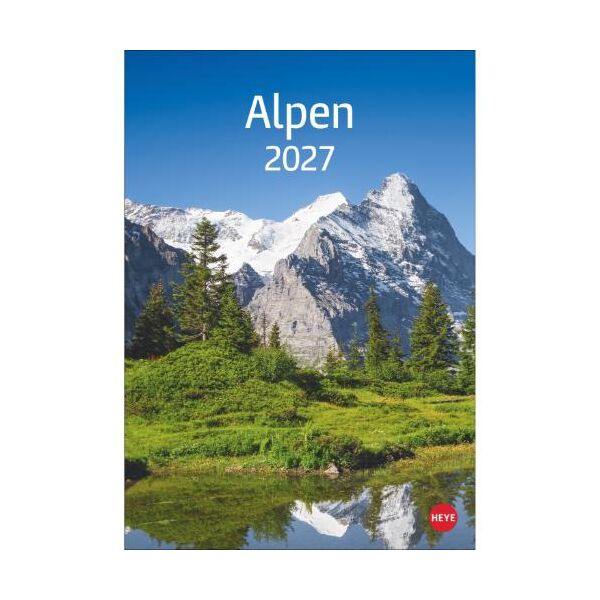 Kalender 2027 Alpen 23,5 X 33,5