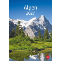 Kalender 2027 Alpen 23,5 X 33,5