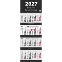 Kalender 2027 4-Monatsplaner 30 X 87,5