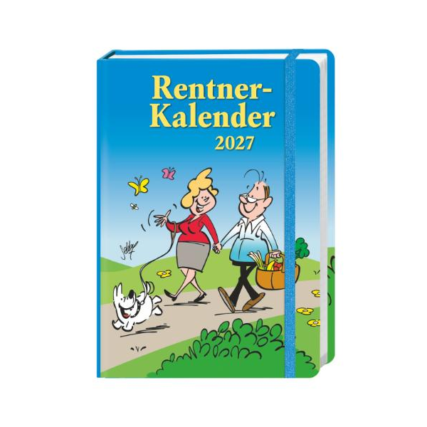 Kalender 2027 Rentner Kalenderbuch A6 11 X 15