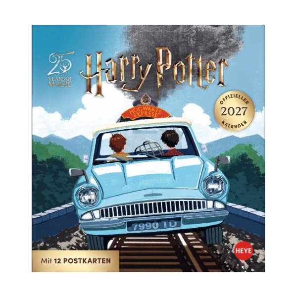 Kalender 2027 Harry Potter Postkartenkalender 16 X 17