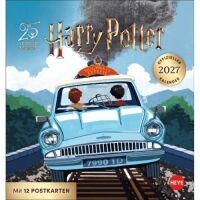 Kalender 2027 Harry Potter Postkartenkalender 16 X 17