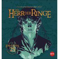 Kalender 2027 Herr der Ringe Postkartenkalender 16 X 17