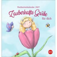 Kalender 2027 Zauberwesen Postkartenkalender 16 X 17