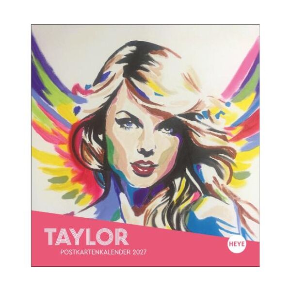 Kalender 2027 Taylor Swift Postkartenkalender 16 X 17
