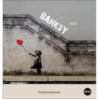 Kalender 2027 Banksy Postkartenkalender 16 X 17