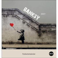 Kalender 2027 Banksy Postkartenkalender 16 X 17