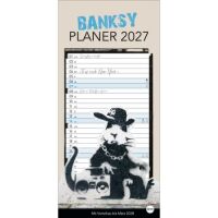 Kalender 2027 Banksy Planer 21 X 45