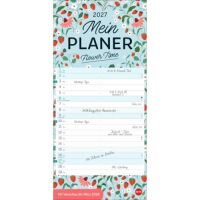 Kalender 2027 Deko-Mein Planer Flower Time 21 X 45