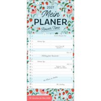 Kalender 2027 Deko-Mein Planer Flower Time 21 X 45