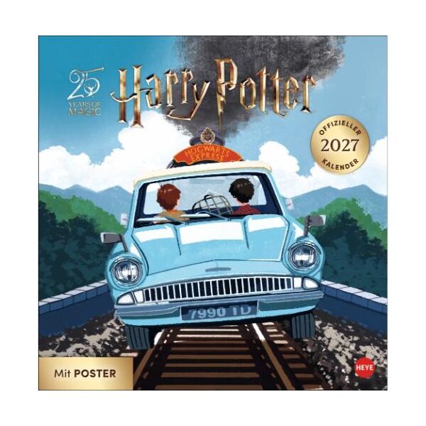 Kalender 2027 Harry Potter Broschurkalender 29,5 X 30