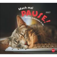 Kalender 2027 Mach mal Pause Bildkalender 30 X 27
