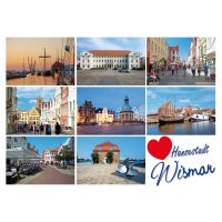 Wismar Tischset Unterlage 44x32 cm Hansestadt...