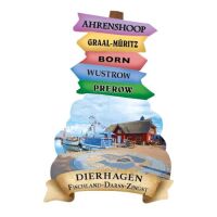 Dierhagen Wegweiser Magnete Motive DIE-1