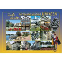 Hameln Postkarte Ansichtskarte Weltpostkarte...