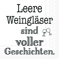 Servietten Format: 33 x 33 cm 3-lagig 20 Servietten Leere...