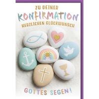 Konfirmation Glückwunschkarte mit Briefumschlag...