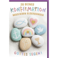 Konfirmation Glückwunschkarte mit Briefumschlag...