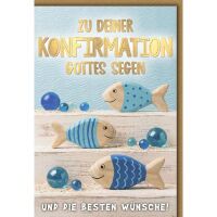 Konfirmation Glückwunschkarte mit Briefumschlag...