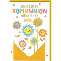 Konfirmation Glückwunschkarte mit Briefumschlag...