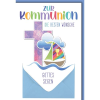 Konfirmation Glückwunschkarte mit Briefumschlag...