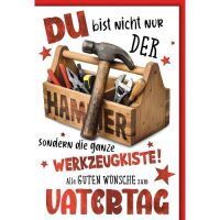 Vatertag Glückwunschkarte mit Briefumschlag Nicht...