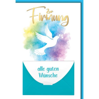Firmung Glückwunschkarte mit Briefumschlag Geldkarte...