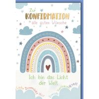 Konfirmation Glückwunschkarte mit Briefumschlag...