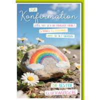 Konfirmation Glückwunschkarte mit Briefumschlag...