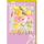 Ostern Grußkarte mit Briefumschlag Blumenstrauß auf Pink Goldfolie Frohe Ostern