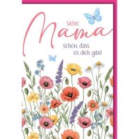 Muttertag Glückwunschkarte mit Briefumschlag...