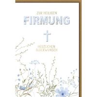 Firmung Glückwunschkarte mit Briefumschlag...