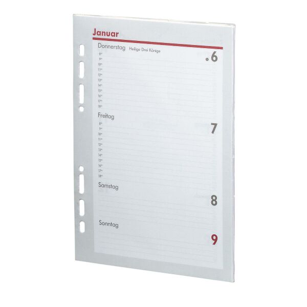 Sale Sonderpreis Kalender 2026 Ersatzeinlagen Manager A5 Kalendarium 1 Woche = 2 Seiten UVP 11,49€