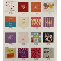 Sortiment Happy Paper Glückwunschkarten 320 unverpackte Doppelkarten mit Briefumschlägen UVP-Bundle € 956,80