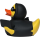 Phishing Gangster Hacker Verbrecher Quietscheente Badeente ca. 8 cm gross