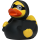 Phishing Gangster Hacker Verbrecher Quietscheente Badeente ca. 8 cm gross