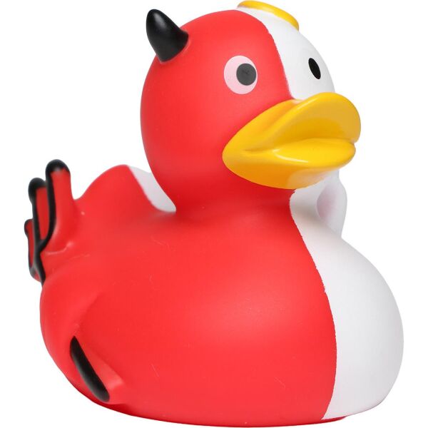Engel / Teufel Quietscheente Badeente ca. 8 cm gross Engelchen Teufelchen
