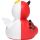 Engel / Teufel Quietscheente Badeente ca. 8 cm gross Engelchen Teufelchen